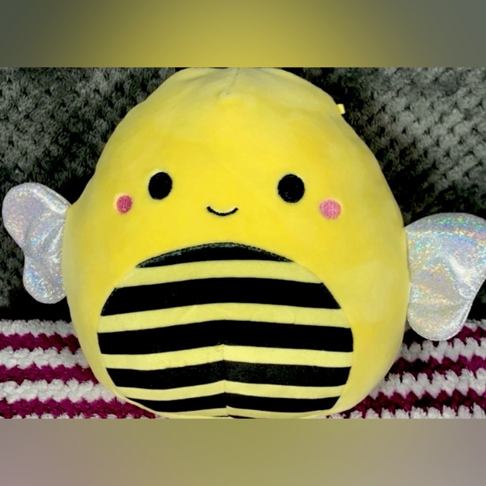 Yellow and Black Plush Bee Squishmellow.
